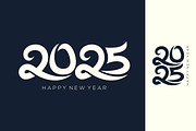 2025 Happy New Year design vector., a Branding & Logo Template by BARONSTD (Thumbnail 2 of 3)