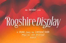 Roghsire - Display Font