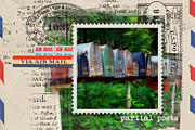 Postal Brushes for PS/PRO, a Brush Add-On by Polka Dot Pixels (Thumbnail 4 of 4)