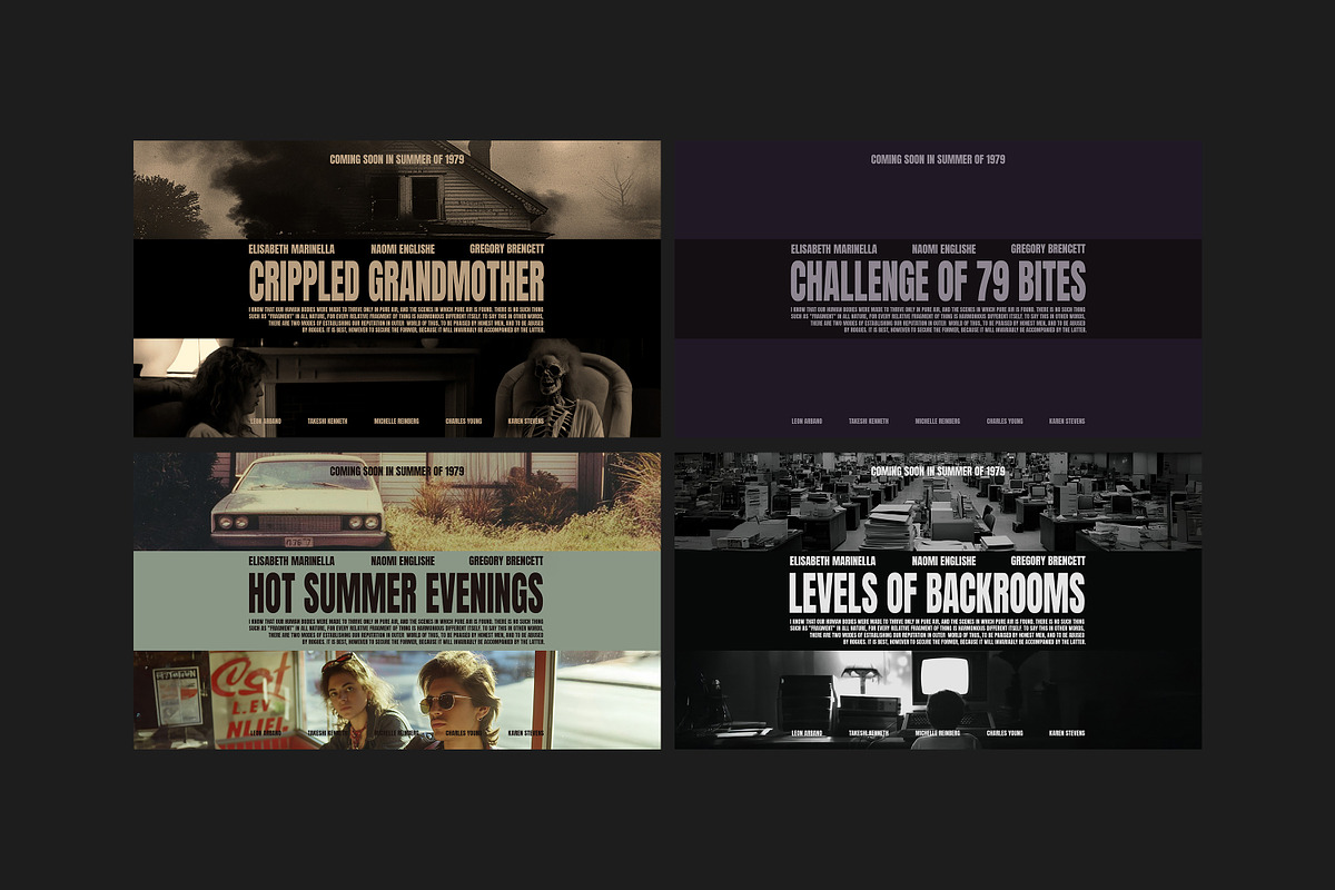Old Movie Titles Collection, a Templates & Theme by pixelbuddha.net (Photo 18 of 26)