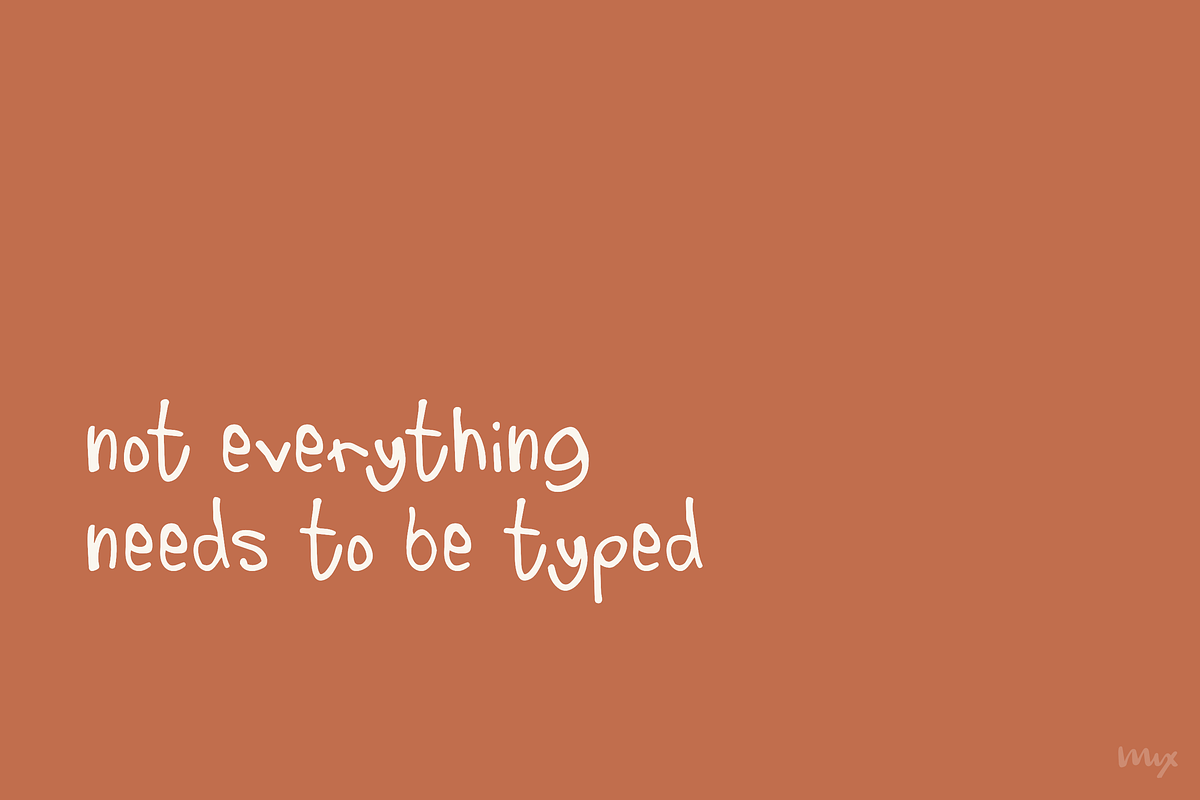 Mix Penfriend - Natural Handwriting, a Handwritten Font by Mix Fonts (Photo 8 of 9)