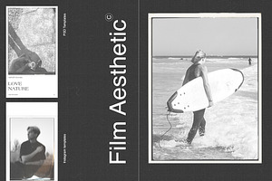 Film Aesthetic Instagram Templates, a Social Media Template by The Muza