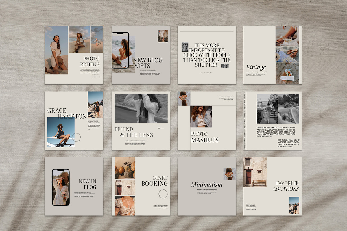 Hampton | Canva SocialMedia Template, a Social Media Template by Lavinia Visuals (Photo 6 of 10)
