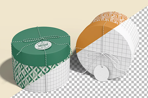 Premium Gift Box Mockup, a Packaging Mockup by graphicsauce