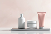 132 Full Skincare Collection Mockup, an Advertising Mockup by adenpinkstore (Thumbnail 2 of 13)