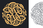 Celtic traditional knot. Snakes., an Object Graphic by RevelStockart (Thumbnail 4 of 4)