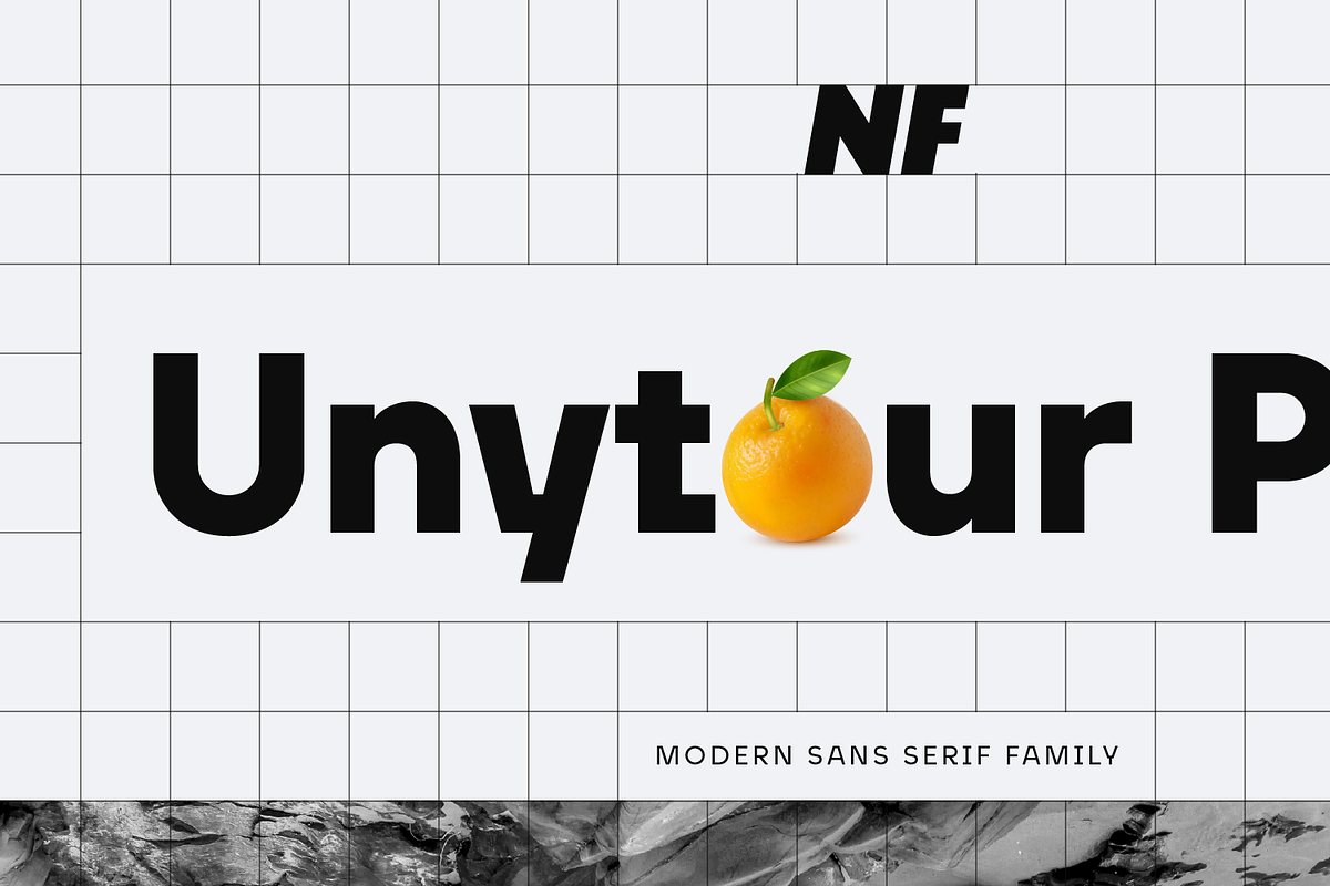 Unytour Pro, a Sans Serif Font by NicolassFonts (Photo 1 of 5)