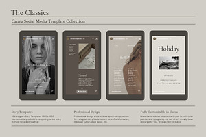 The Classics: Canva Social Templates