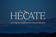 Hécate, a Serif Font by OceaneM (Thumbnail 1 of 6)