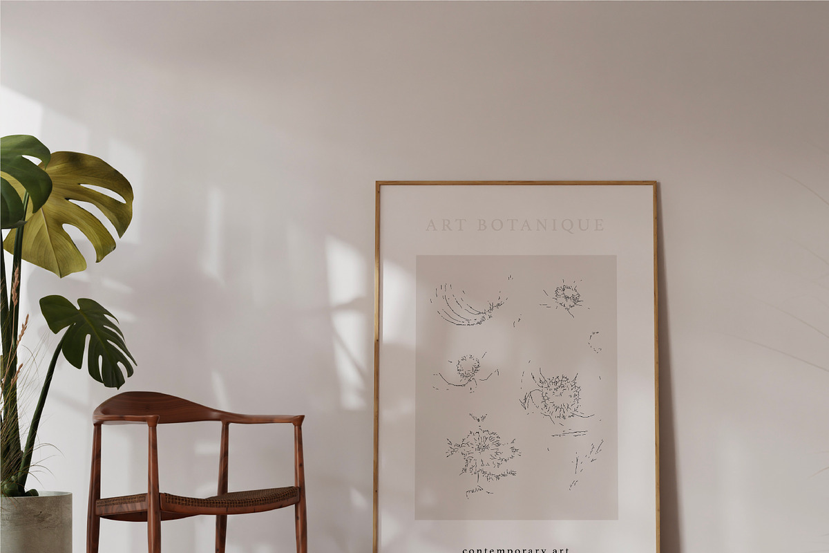 FLORAL ART PRINTS GALLERY. A4 POSTER, a Graphic by Anna Sokol (Photo 22 of 28)