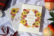 AUTUMN CELEBRATION Sunflower Pumpkin, a Seasonal Illustration by Catch the Dream Art (Thumbnail 4 of 10)