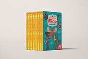 Buckram Hardcover Book Mockup, a Books & Magazine Mockup by creatsy5 (Thumbnail 13 of 23)