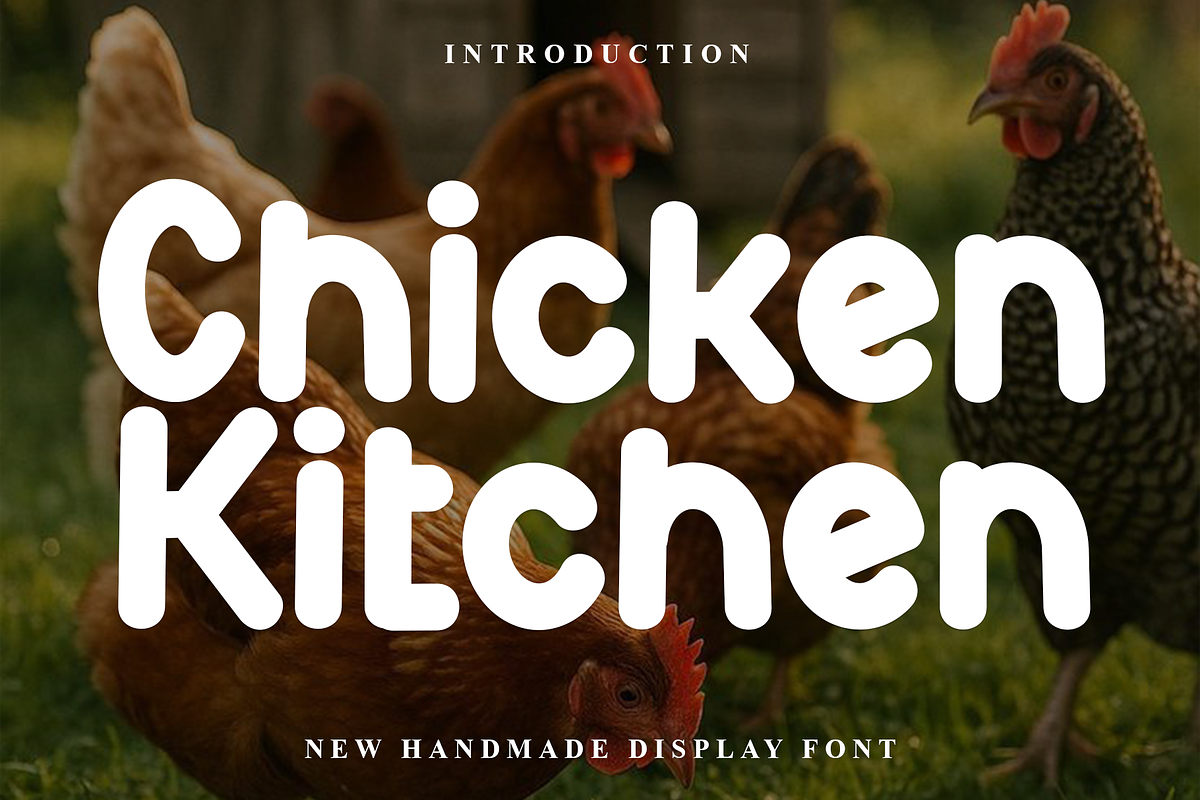 Chicken Kitchen, a Script Font by InermediaSTUDIO (Photo 1 of 8)