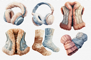 Winter Fashion Girl Clipart, an Object Illustration by Digital Xpress (Thumbnail 2 of 5)