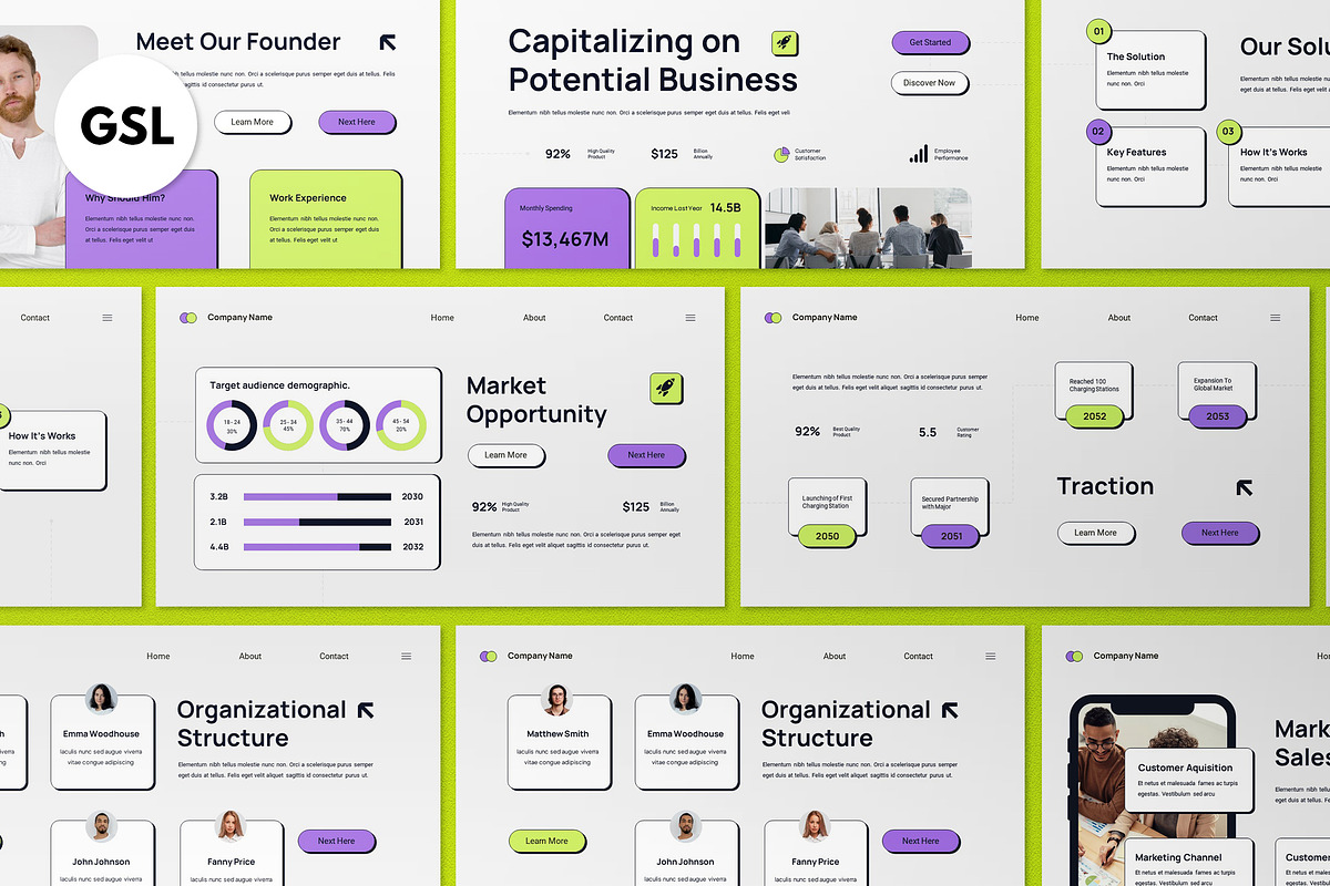 Business Investment Google Slide, a Presentation Template by graphicook (Photo 1 of 4)