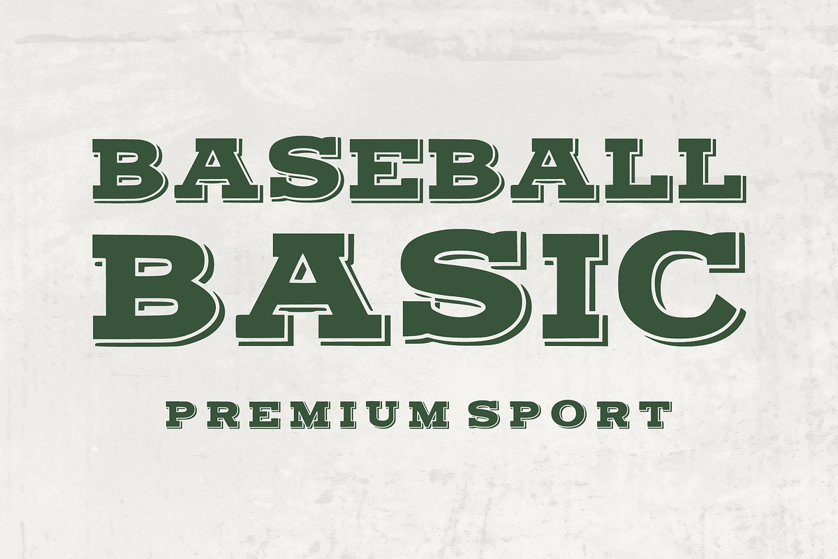 Sport Vintage - College Font, a Slab Serif Font by Limited.studio (Photo 2 of 7)