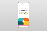 Stand Banner Mockup, an Advertising Mockup by SLAB! Design (Thumbnail 8 of 8)