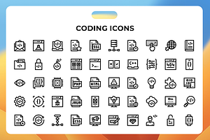 Coding Icons, a Duotone Icon by Wencory