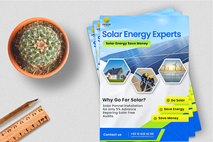 Solar Energy Experts Flyer Template