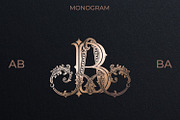 AB BA Wedding Monogram Logo, a Branding & Logo Template by LogoAV (Thumbnail 1 of 7)