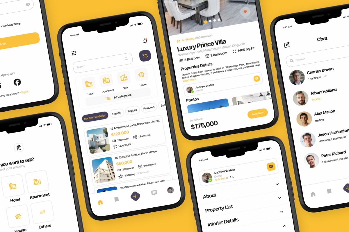 Doormie Real Estate Property Finder, an App Template by trabaskriya (Photo 3 of 5)