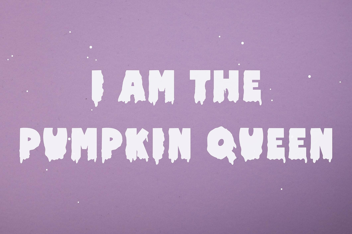 Haunted - Halloween font, a Handwritten Font by Sk designs (Photo 6 of 7)