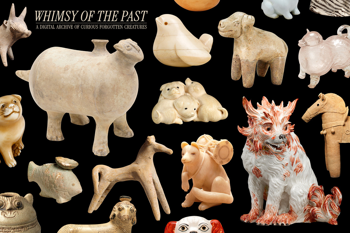 Whimsy of the Past: Vintage Animals, an Object Graphic by Dina Mae (Photo 8 of 9)