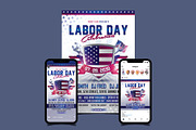 Labor Day Celebration Flyer Set, a Flyer Template by Totem Design Studio (Thumbnail 1 of 5)