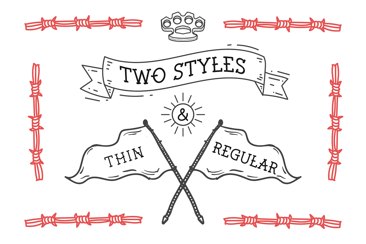 FLASHER DISPLAY FONT + BONUS VECTOR preview 3