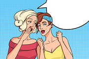 Comic women with speech bubble, a Person Illustration by Good Studio (Thumbnail 1 of 3)