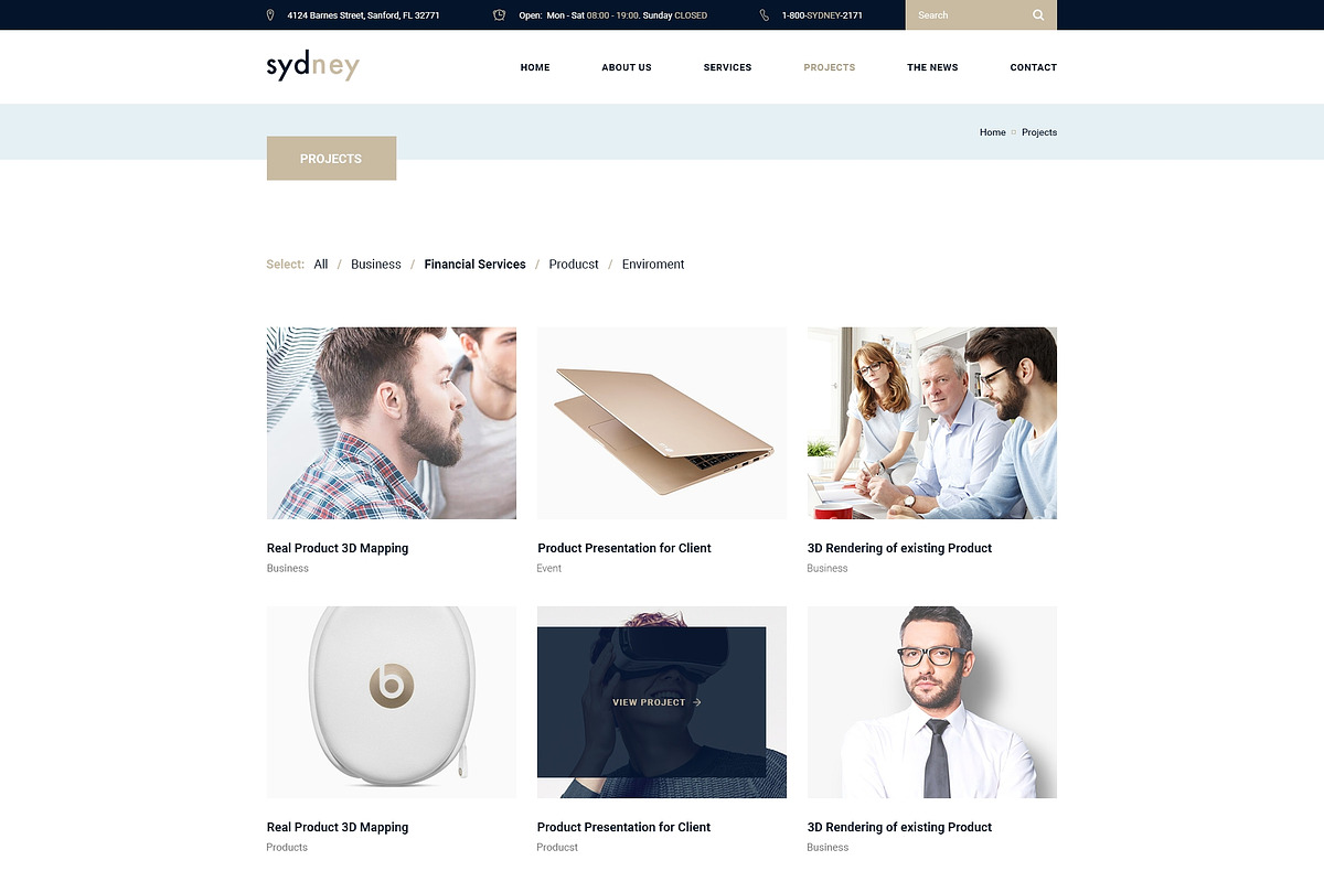 Sydney- Premium Finance/Business PSD, a Websites & App Template by Milo Studio (Photo 13 of 18)