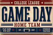 Collegiate – Bold Varsity Font, a Script Font by Wow Magic (Thumbnail 2 of 5)