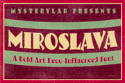 Miroslava Font, a Serif Font by Mysterylab Designs (Thumbnail 8 of 9)