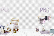 Kids Room Wall/Frame Mock Up 25, a Print Template by Whimsicality (Thumbnail 3 of 4)