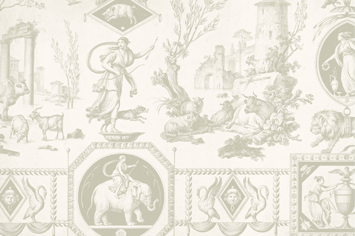 Vintage Toile Victorian PNG Patterns, a Pattern Graphic by Century Library (Photo 5 of 11)
