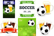 Soccer Posters and Concepts, a Food Illustration by TAlex (Thumbnail 1 of 6)