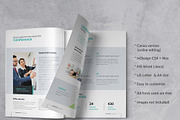 Conference Program Brochure, a Brochure Template by Sabin (Thumbnail 2 of 7)