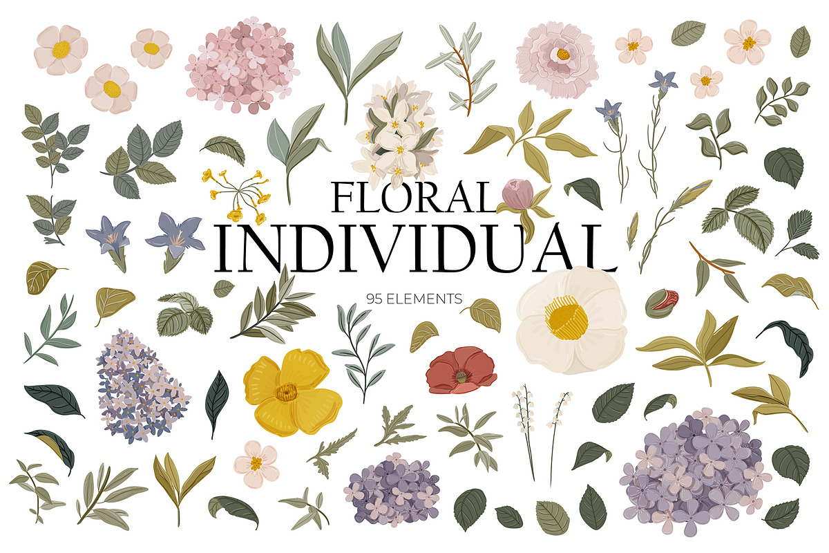 Seasonal Botany BUNDLE, an Object Graphic by Ruslana Lubenets (Photo 50 of 100)