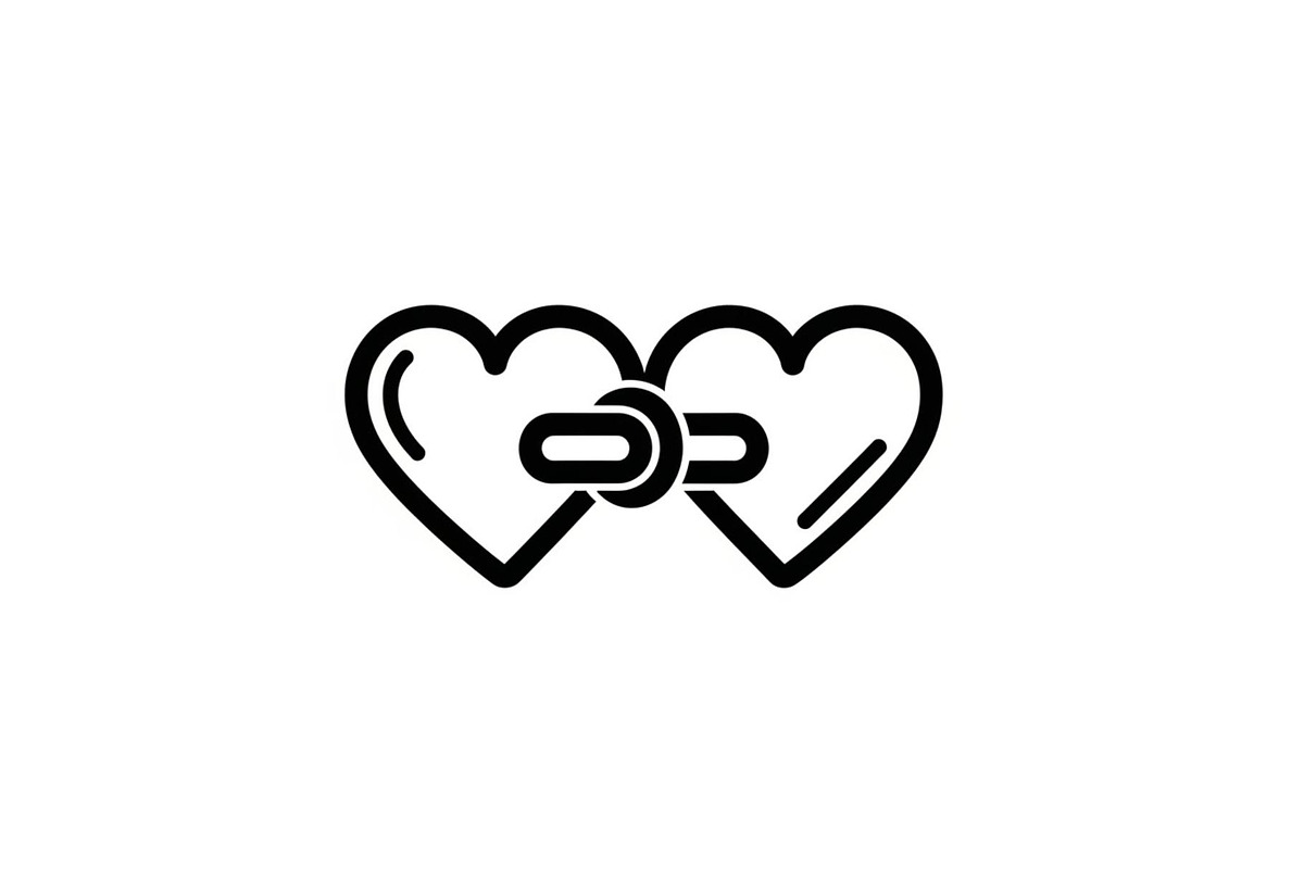 50 Love Bond Heart Icons Vector Bund, an Illustration by Designs_River (Photo 5 of 46)