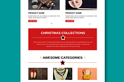 Christmas Email Newsletter Template, a Websites & App Template by MightyDesign (Thumbnail 3 of 8)