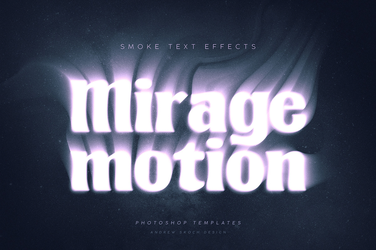 Smoke Effects for Text and Logos, a Layer Style Add-On by Andrew Skoch Design (Photo 2 of 9)