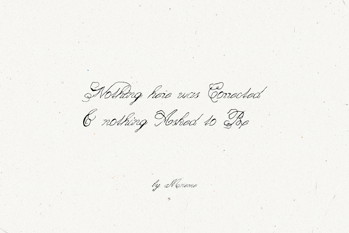Written by Her: Handwritten Script, a Handwritten Font by Mneme (Photo 4 of 10)