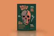 Poster Halloween Design Template, a Poster Template by MaikoHatta (Thumbnail 3 of 11)