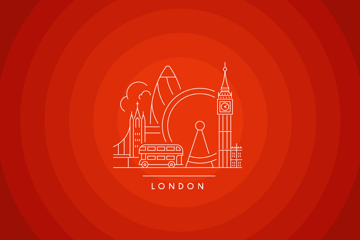 Famous landmarks. Line style icons, an Illustration by popcic (Photo 5 of 5)