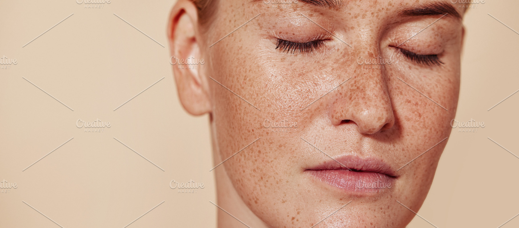 Young woman with perfect skin, a Beauty & Fashion Photo by Artem Varnitsin