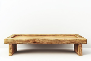 Rustic Wooden Table Minimalist Desig, a Background Photo by Pixeness Studio