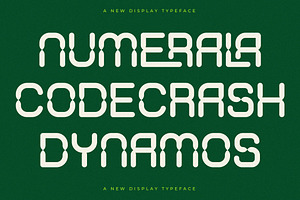 Normens New Display Typeface