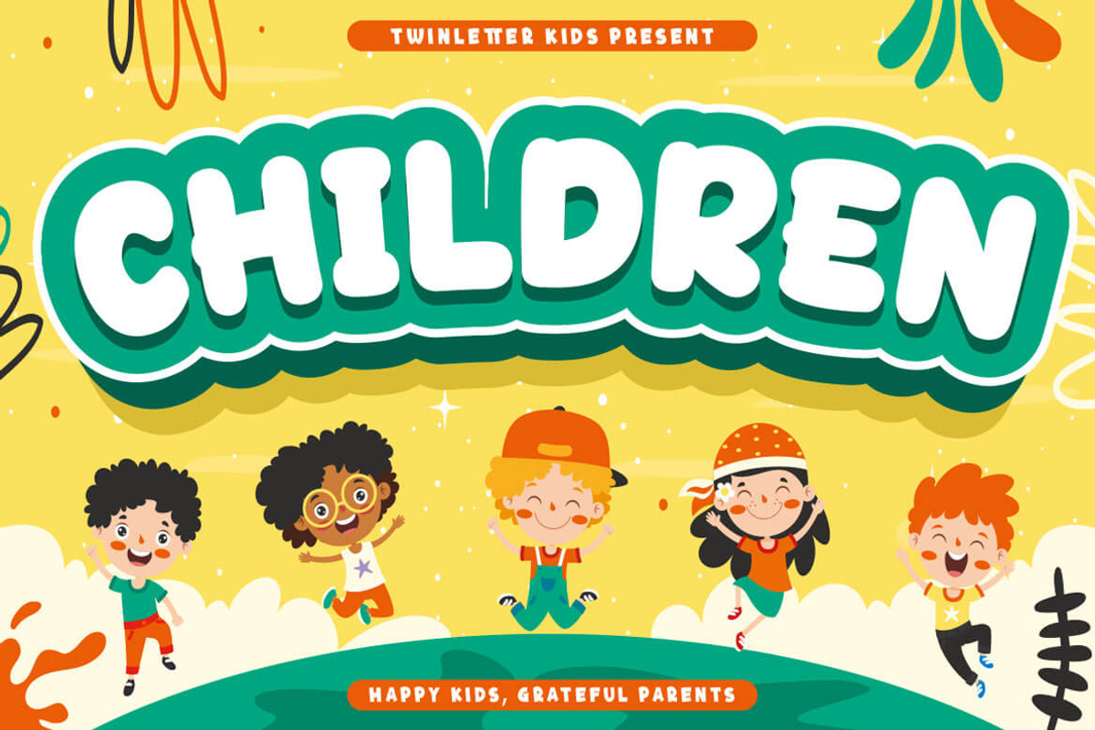 Weroth Display Playful Font, a Sans Serif Font by twinstd (Photo 7 of 14)