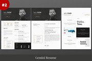 Resume Template Bundle - Vol 03, a Resume Template by Nina Shaw (Thumbnail 3 of 8)