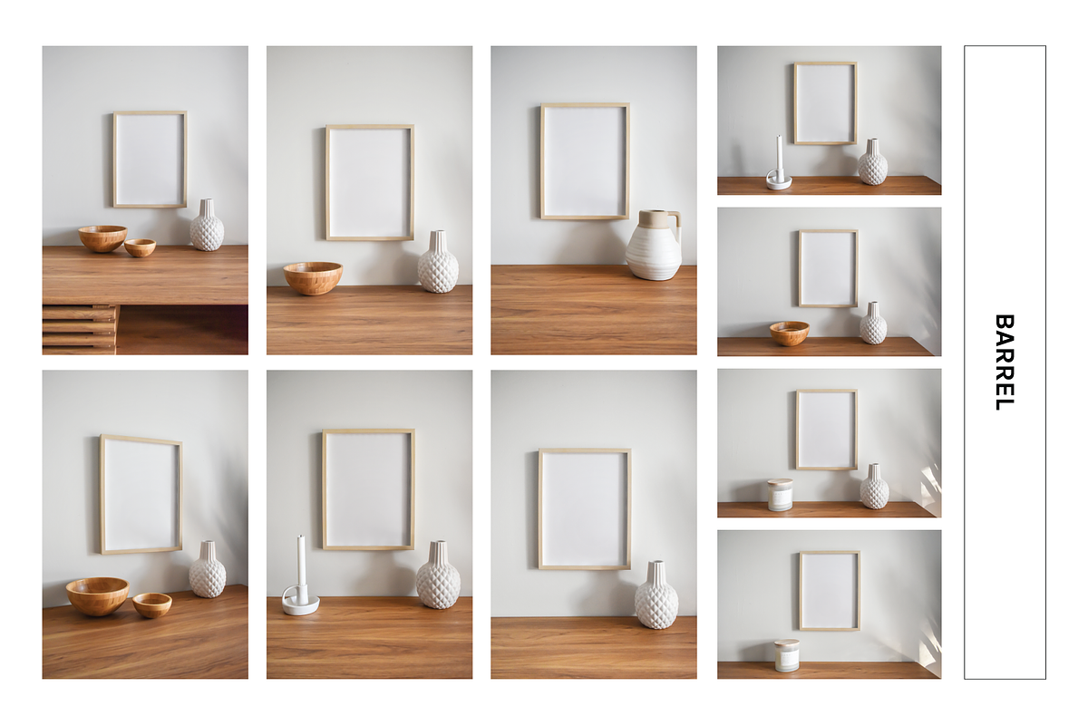 Picture Frame Mockup Ultra Bundle 3, a Household Mockup by Saguaro Digital (Photo 4 of 37)